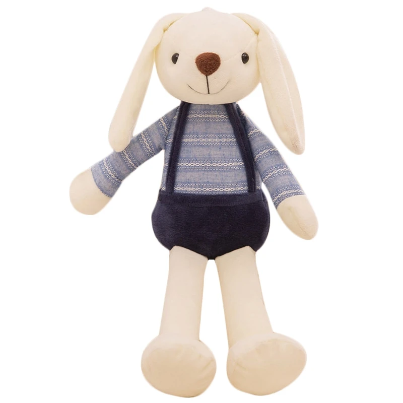 

40Cm Cute Bunny Plush Rabbit Toy Soft Cloth Stuffed Rabbit Easter Gift Decor Baby Appease Toys For Children Kids New Year Gift