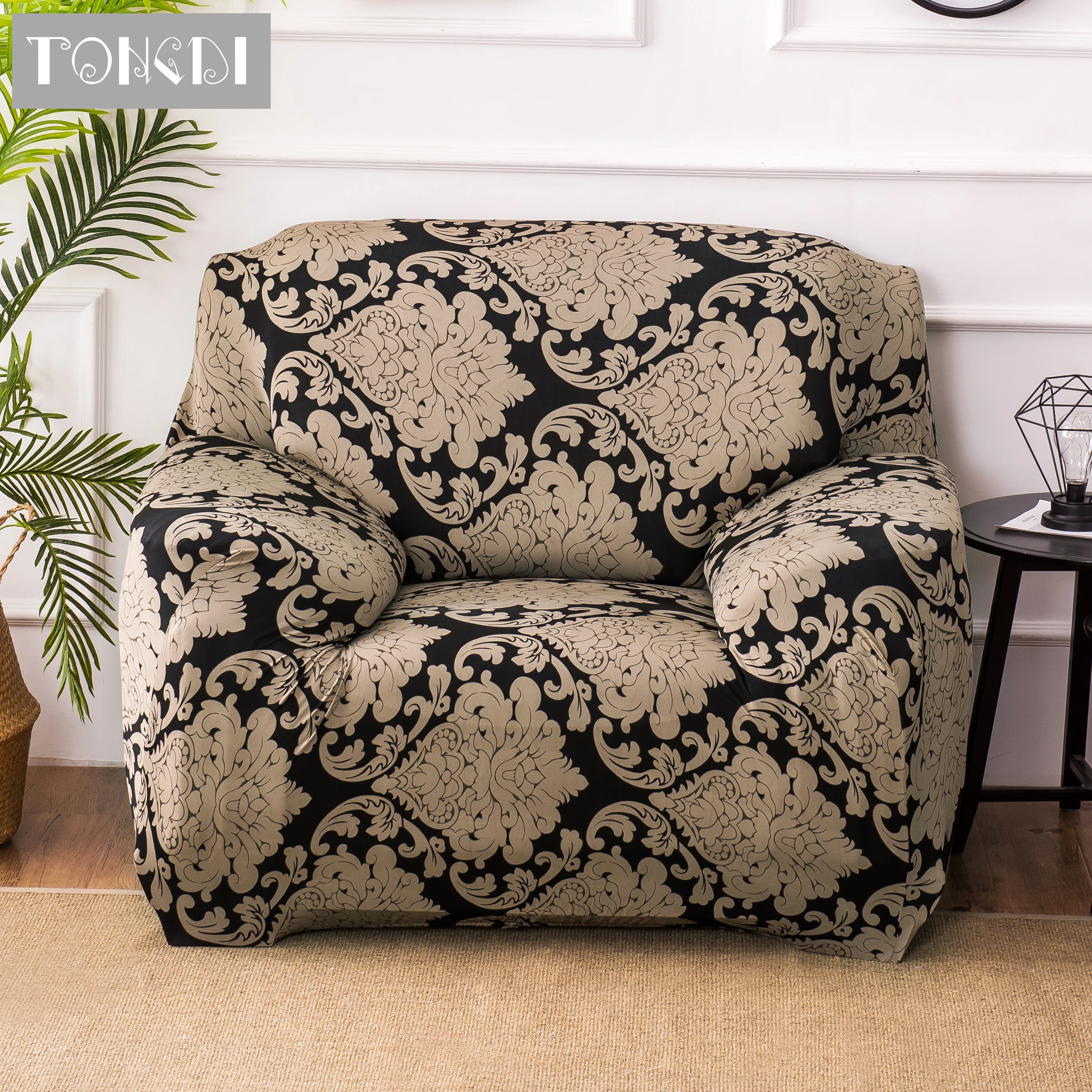Эластичный чехол для дивана TONGDI мягкий гибкий гостиной | Дом и сад