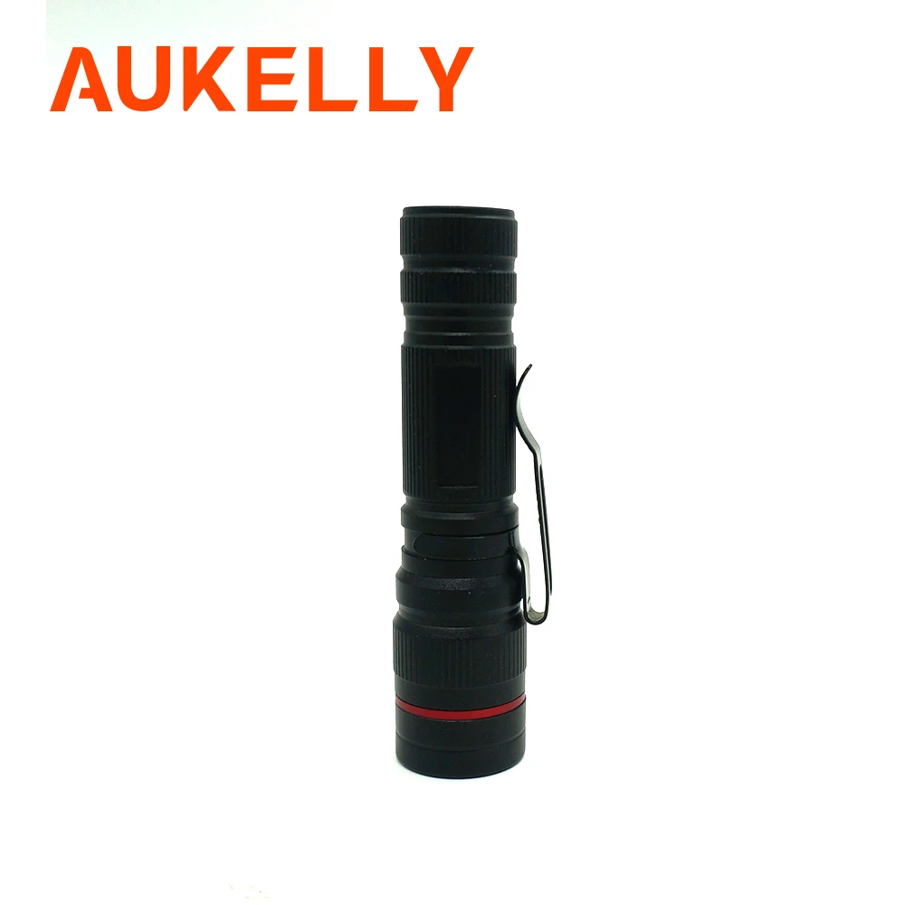 AUKELLY, масштабируемый светодиодный светильник-вспышка, водонепроницаемый фонарь, фонарь e Q5, 1200 люменов, алюминиевый светодиодный фонарь светильник, 1* AA или 1*14500, светильник-вспышка