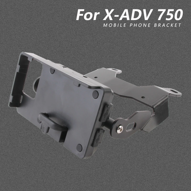 

Mobile Phone Navigation Bracket USB Charging Support For Honda X ADV XADV 750 XADV750 2017 2018 2019 Motorcycle Accessories