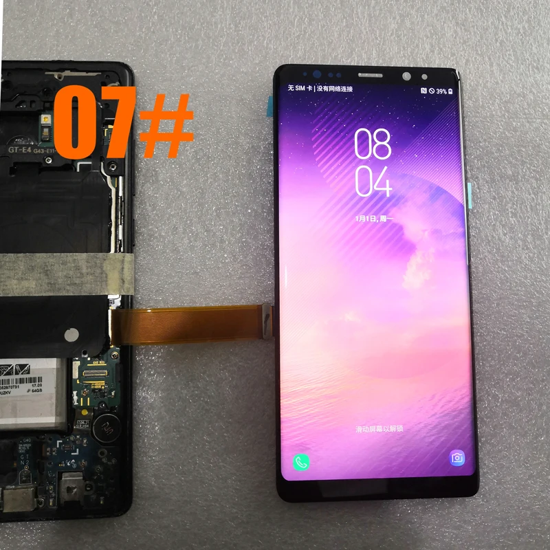 100% протестированный для SAMSUNG GALAXY Note 8 LCD Note8 дисплей кодирующий преобразователь