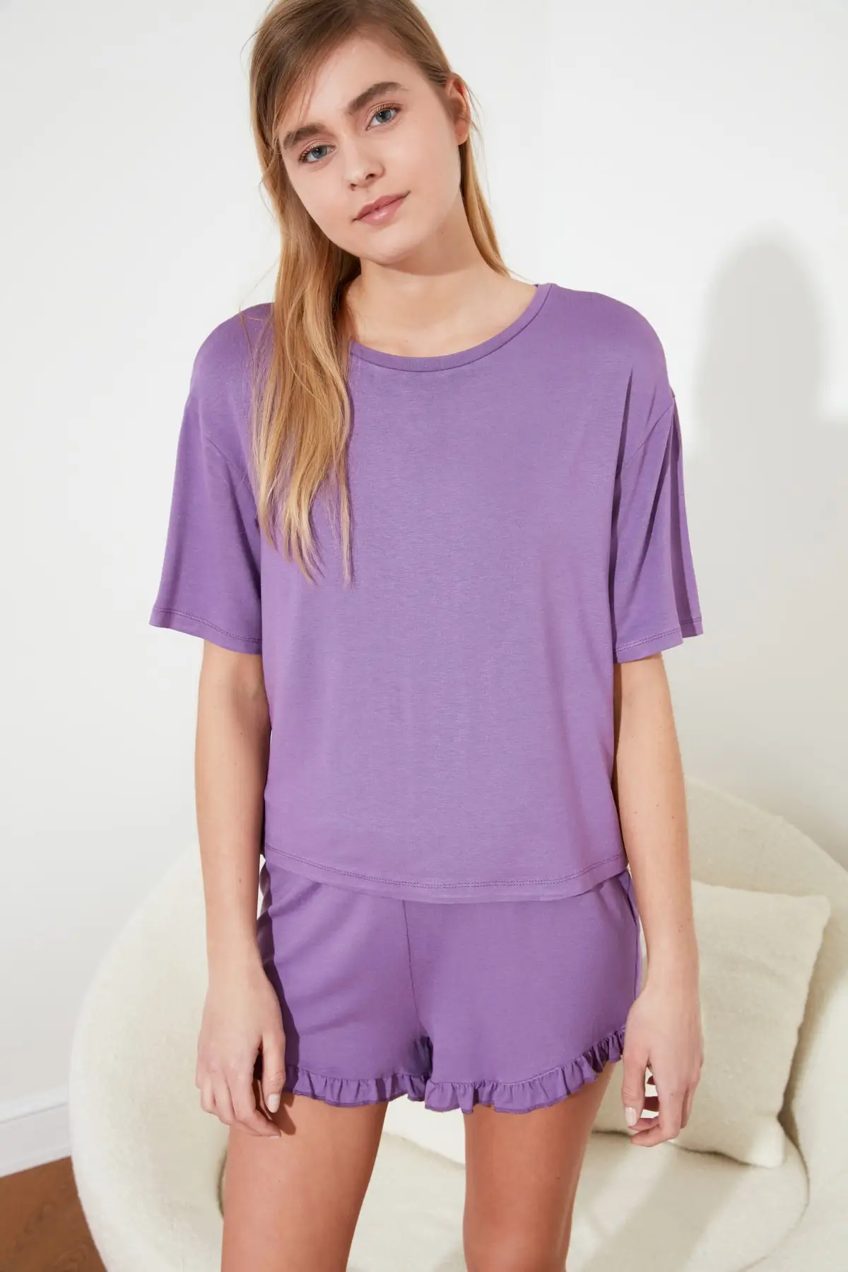 

Trendyol Knitted Pajamas Set THMSS21PT0213