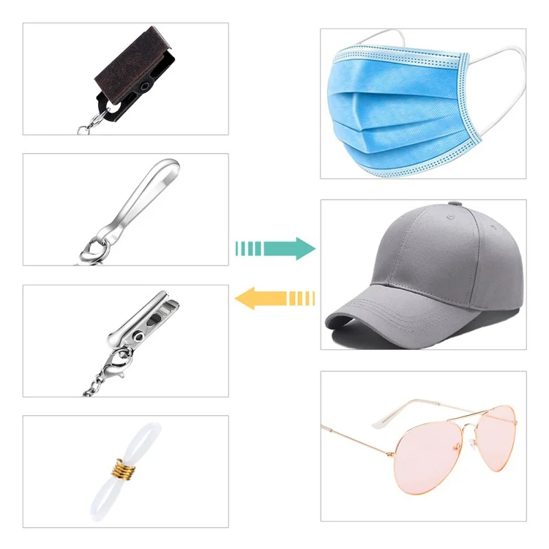

Multifunctional Mask Anti-drop Chain Mask Lanyard Hanging Neck Anti-skid Chain Jewelry Accessories