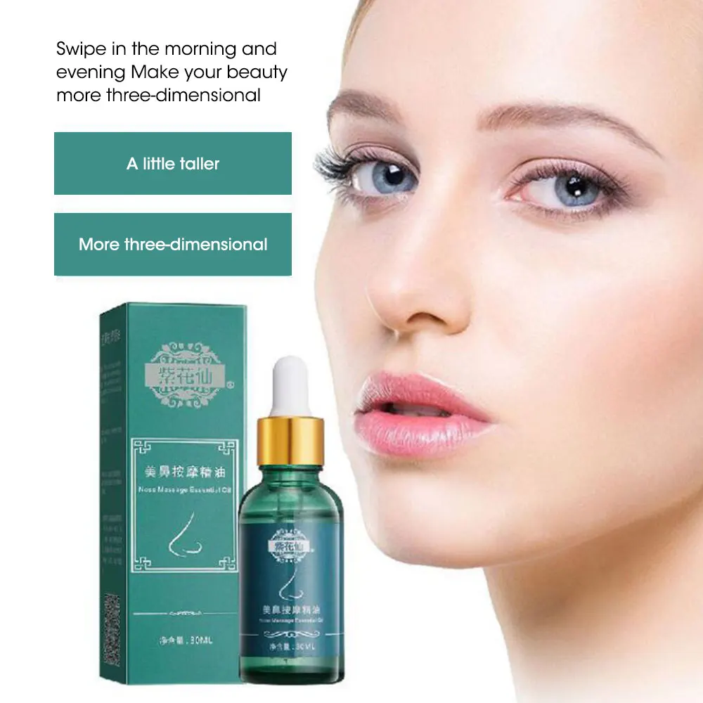 

Effecttive Powerful Nosal Bone Remodeling Nose Massage Essential Oil Beautiful Nose Lift Up Essential Oil Nose Beauty Shaping