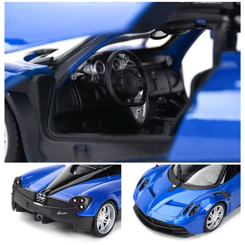 Welly 1:24 golden supercar PAGANI HUAYRA модель автомобиля из сплава литой под давлением