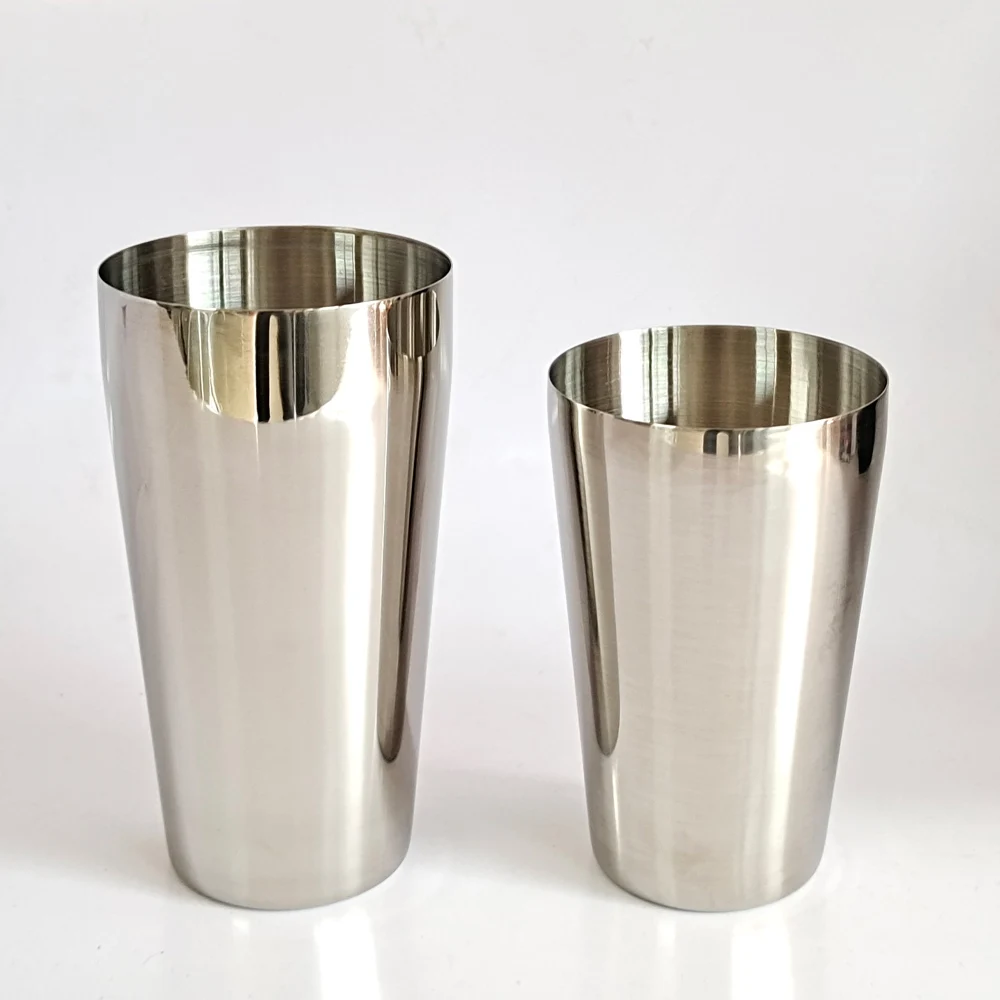 

Bartender Kit 20-Piece Boston Cocktail Shaker Set Acrylic Holder for Mixed Drinks Martini Bar Tools Stainless Steel