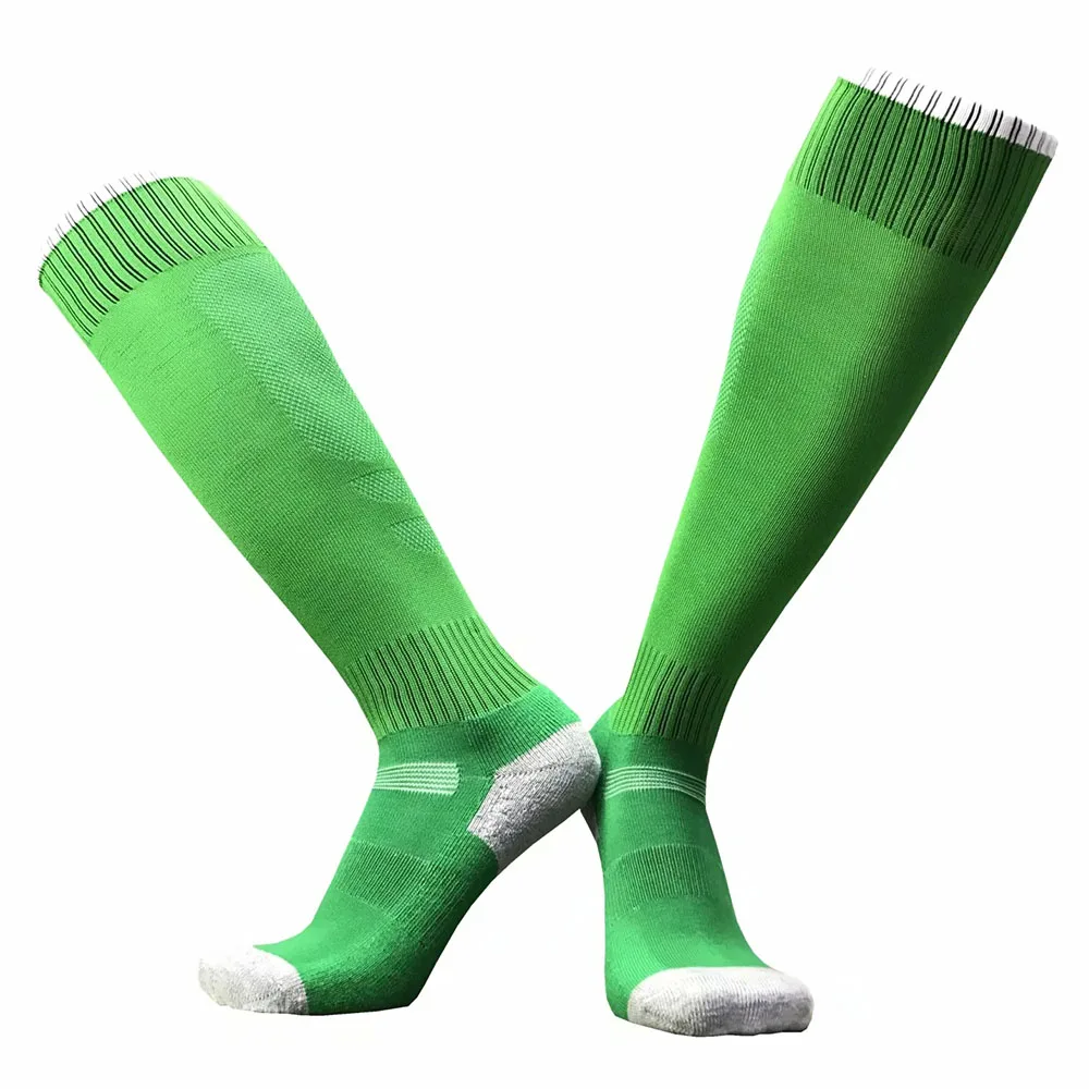 Противоскользящие футбольные носки для мужчин и детей летние хлопковые