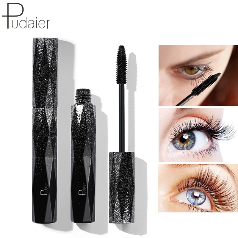 

Pudaier 4D Meteor Mascara Volume Waterproof Lash Extensions Makeup Silk Graft Growth Fluid Professional Rimel for Eye