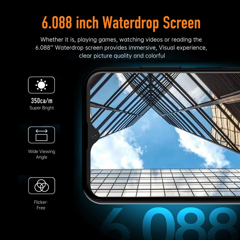 Смартфон GIONEE F60 экран 6 088 дюйма Android 11 4 ядра 3G 32G камеры 5 Мп + 8 сотовый телефон |