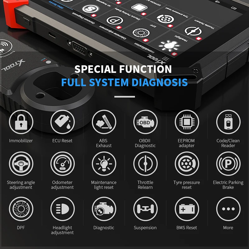 Оригинальный инструмент XTOOL X100 PAD2 PRO для коррекции одометра автомобильный