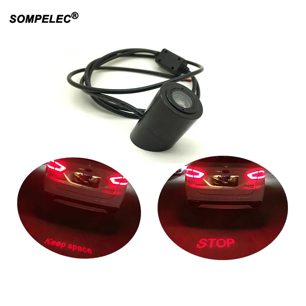 Автомобильный задний проекционный лазерный светильник s Предупреждение ющий