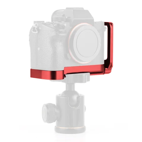 L-образный кронштейн для камеры, ручной держатель для камеры SONY A7RIII A7M3 A9 A7R3 с гаечным ключом и боковой пластиной