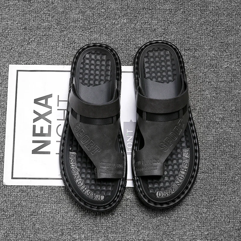 

Flip Flops Man Breathable Casual Shoes Summer Men Sneakers Man Men's Slippers Leather For Zapatillas Transpirables Trabajo