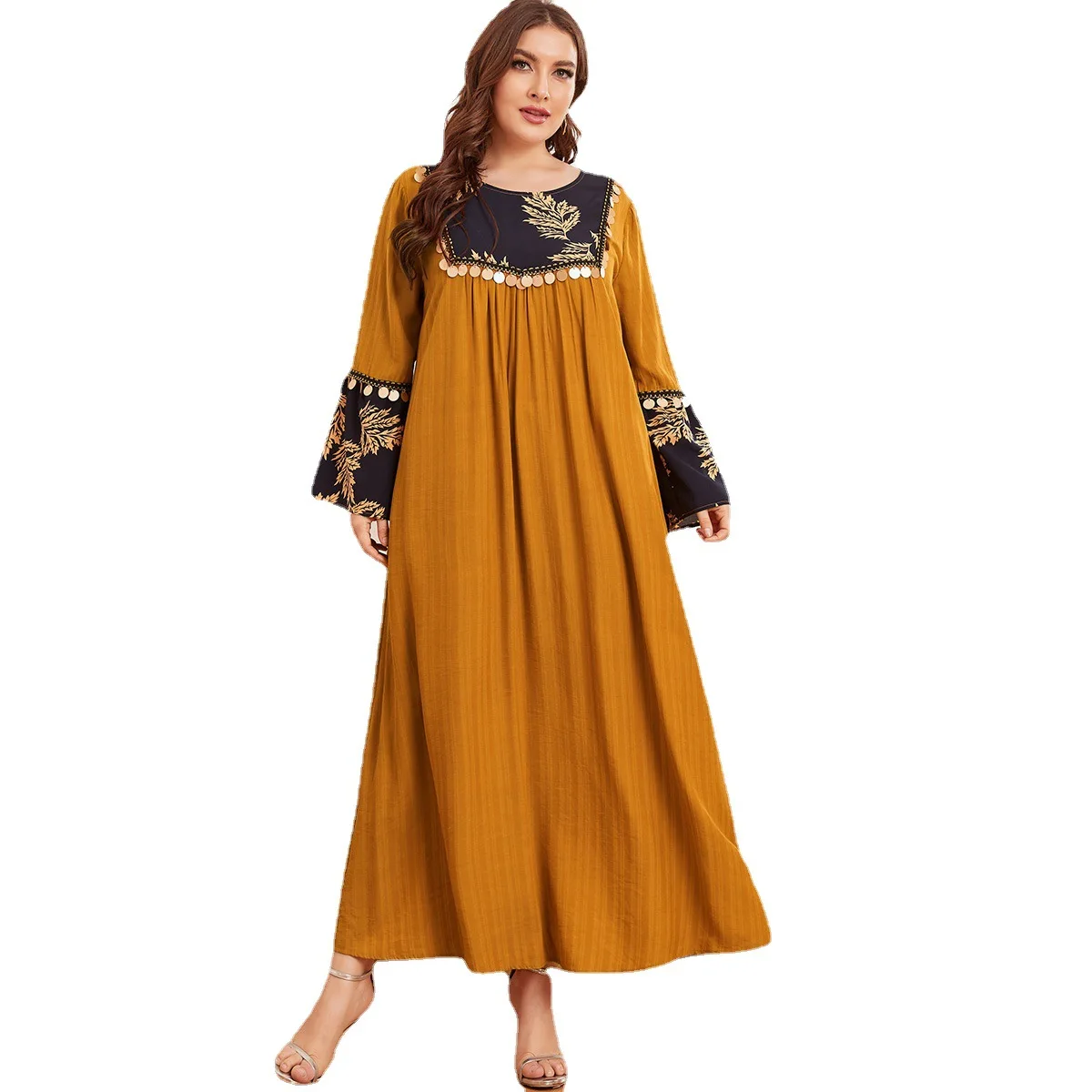 

Ramadan Eid Arabic Abaya Hijab Muslim Dress Islamic Clothing Dresses Turkish Abayas For Women Robe Dubai Vestidos Musulman Mujer
