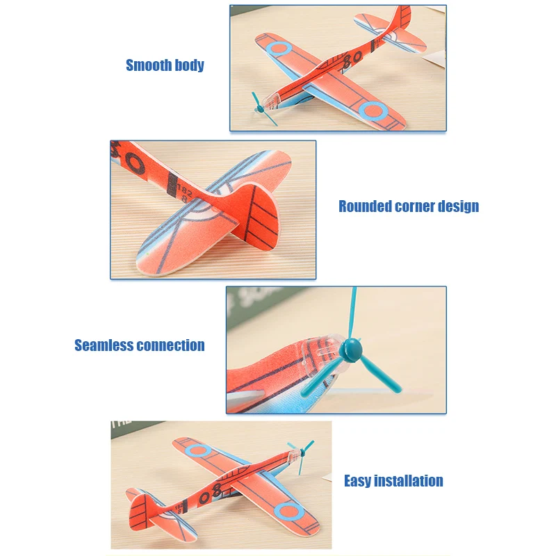Лидер продаж самолет-Авиатор ручной работы из пенополистирола модель авиации