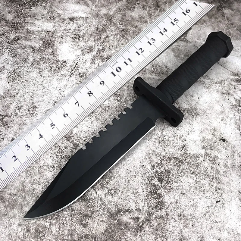 

Fixed Blade Knife High quality Hunting Army Tactical Knives Survival knife fishing bushcraft Multipurpose Wilderness selfdefense