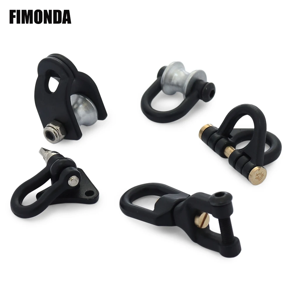 Металлическая скоба для восстановления лебедки шкив кольцевая Пряжка блок 1/10 RC