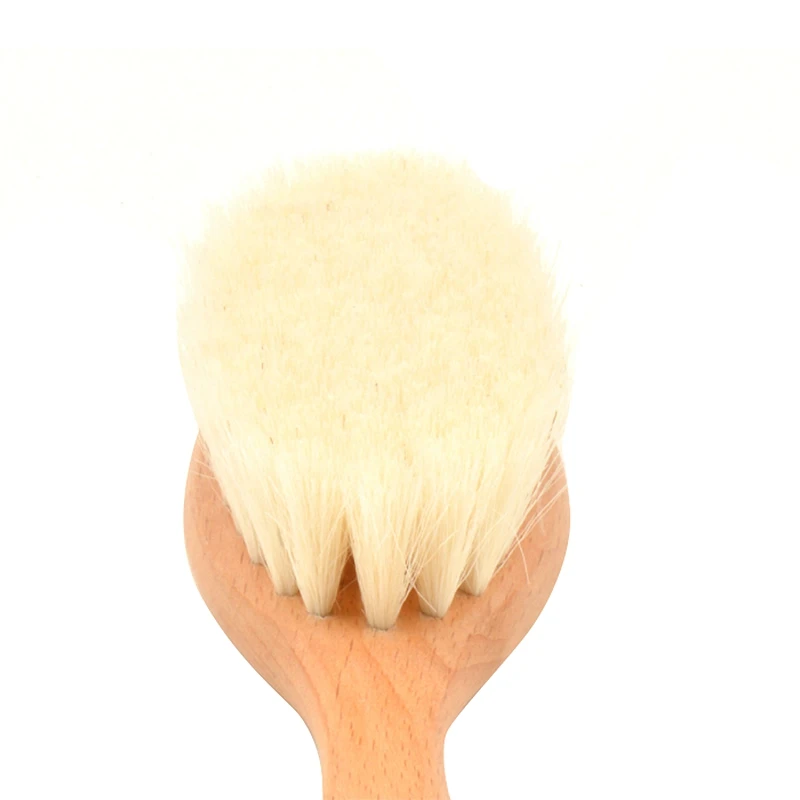 Качественная Деревянная Детская щетка для волос новорожденных и детей ясельного