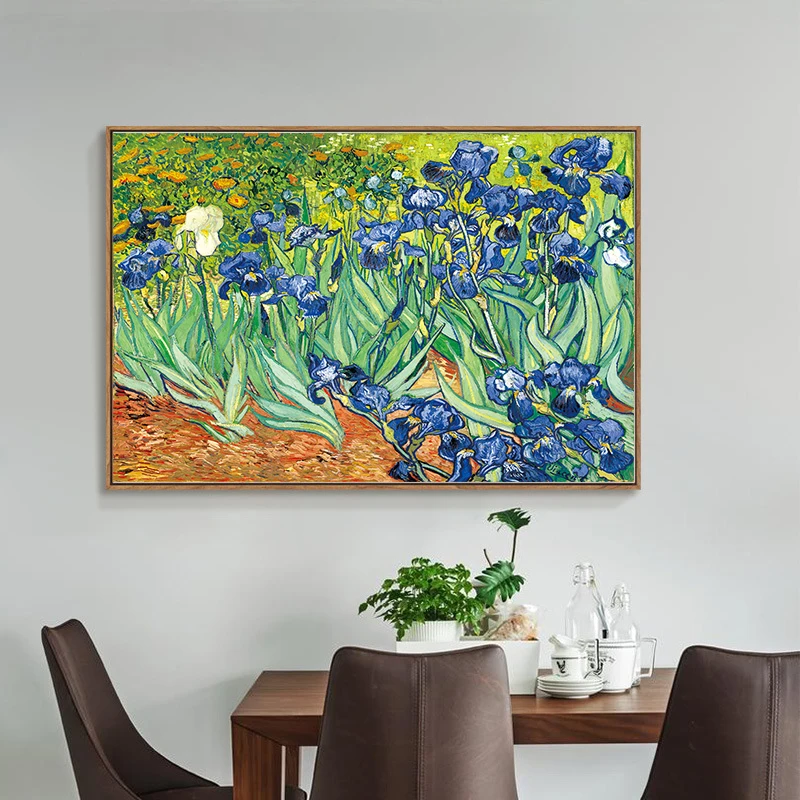 

Van Gogh Oil Painting Starry Night Sunflower Abstract Canvas Art Print Poster Picture Wall House Decoration Murals