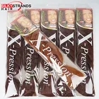 82 дюйма xдавление Джамбо плетение волос аксессуары 165 г предварительно растянутые Kanekalon Синтетические удлинители волос для женщин косички