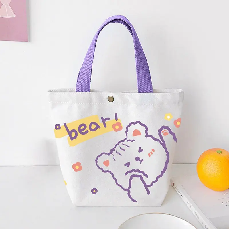 

New Japanese Storage Bag Ins Personality Small Fresh Shopping Storage Bag Handbag Canvas Bag New1
