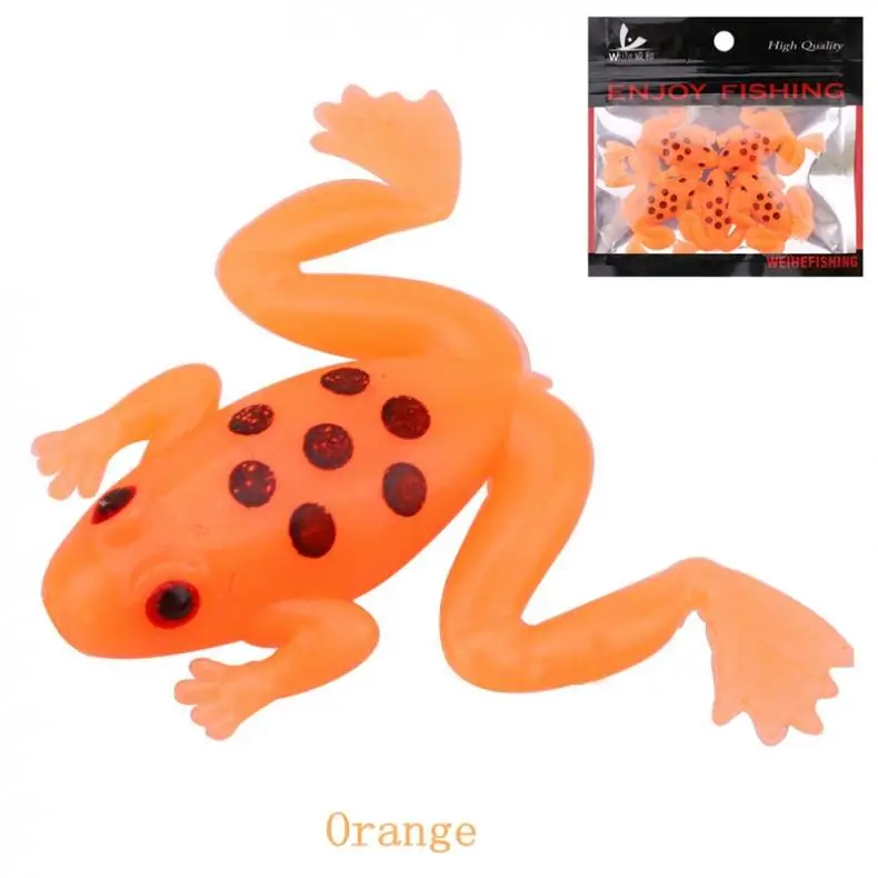 5 шт./лот мягкие приманки лягушки 3 см 2 г миниатюрная имитация рыболовная приманка