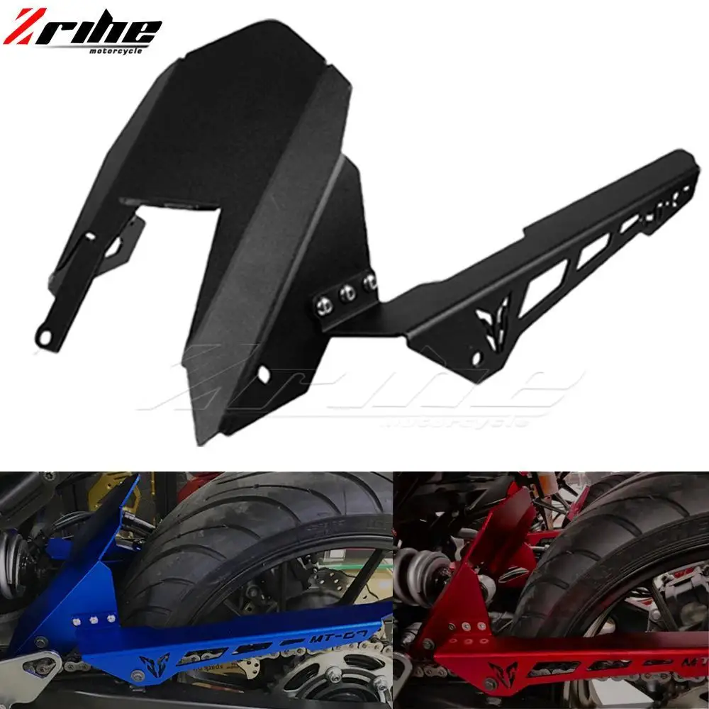 

Motorcycle CNC Chain Guard Cover Rear Fender Tire Hugger Mudguard For Yamaha XSR700 XTribute TRACER 700 7 GT MT-07 FZ-07 MT07