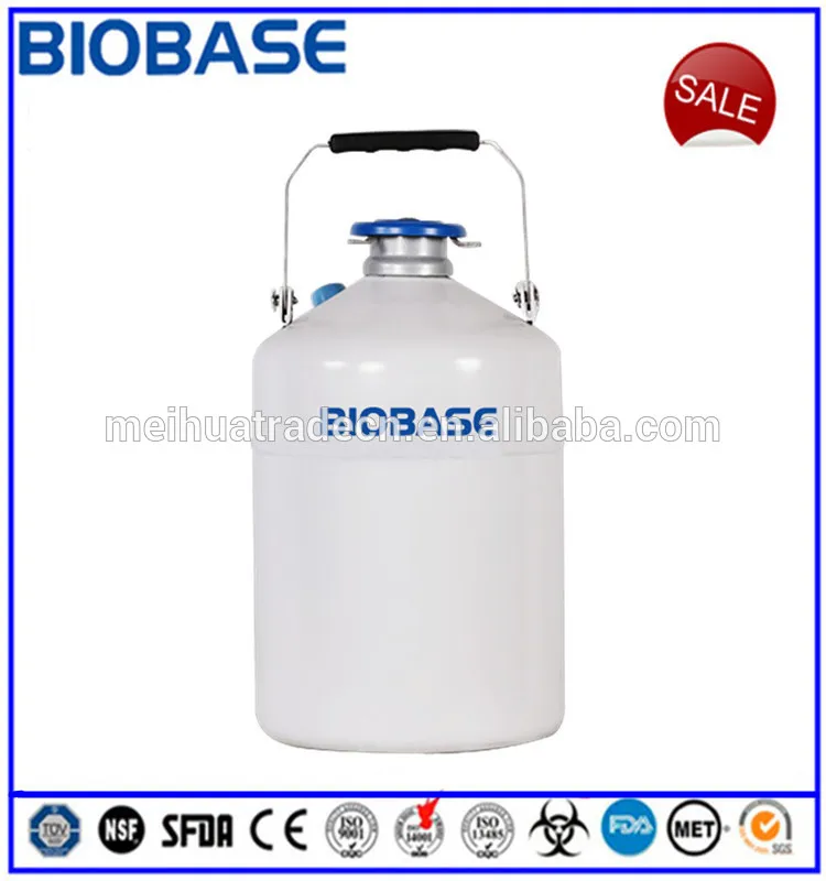 

China Best Supplier Biobase 5 Years Life Liquid Nitrogen Cryogenic Storage Tank For Storage And Transportation