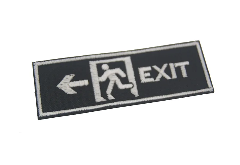 Вышитые нашивки на липучке для выхода светящиеся военные армейский уличный