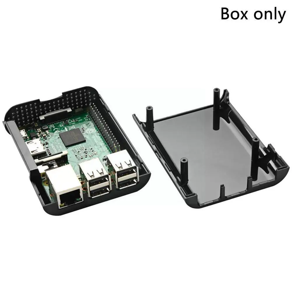 

Rugged motherboard chassis Raspberry Pi 2b 3b 3b+ chassis High quality Raspberry motherboard chassis box three-color Pi H4X2
