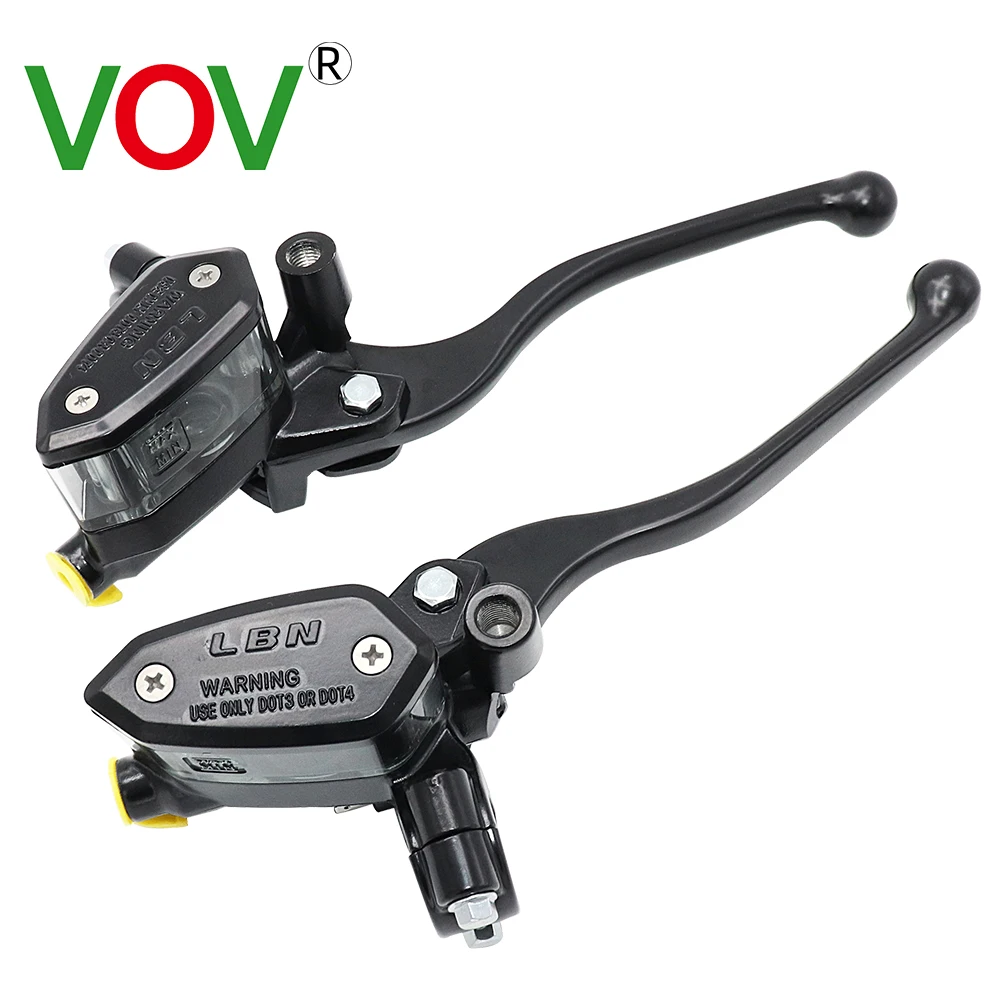 Гидравлический тормоз сцепления для мотоцикла левый правый Алюминиевый главный