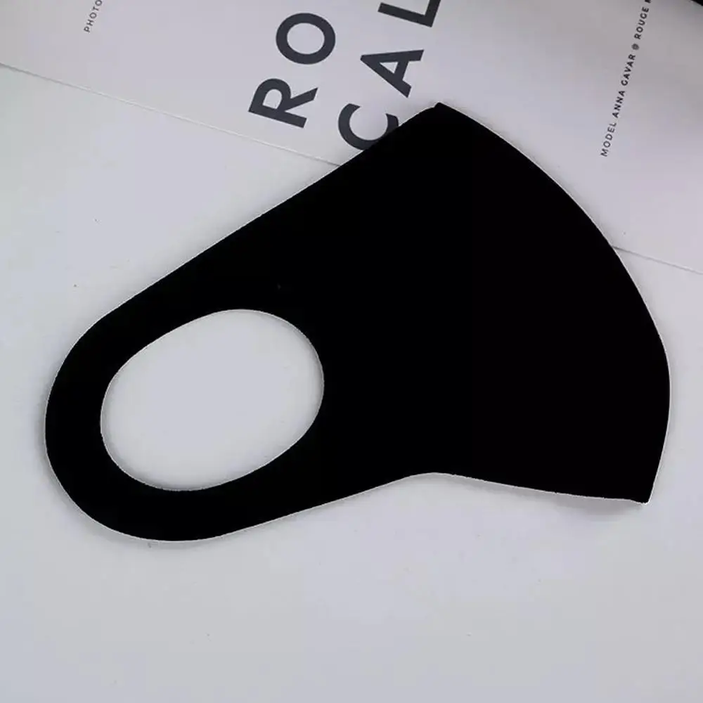 Многоразовая маска для рта с петлей ушей 3D ледяная шелковая хлопковая