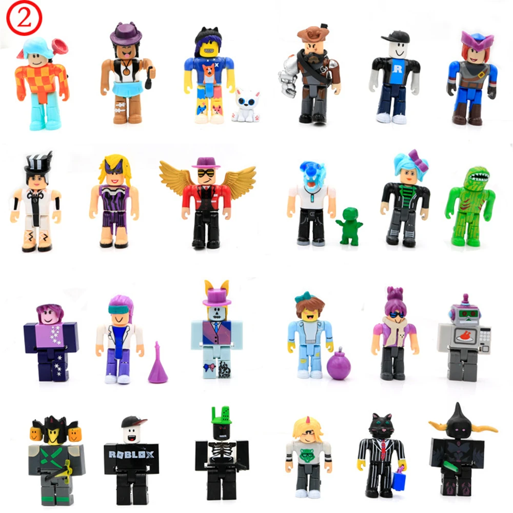 Игрушки Robloxing 24 шт./компл. 7 см аниме-фигурки игрушки робукс | и хобби