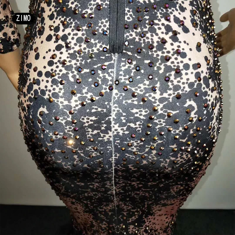 

new Long Sleeves Feather Dress Mermaid dance Customes sexy women Stage Wear Birthday Celebrate dress for wedding party nightclub