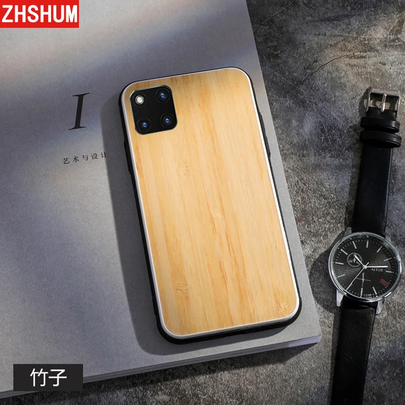 Уникальный чехол из натурального дерева для Iphone 11 Pro Max бампер задняя крышка