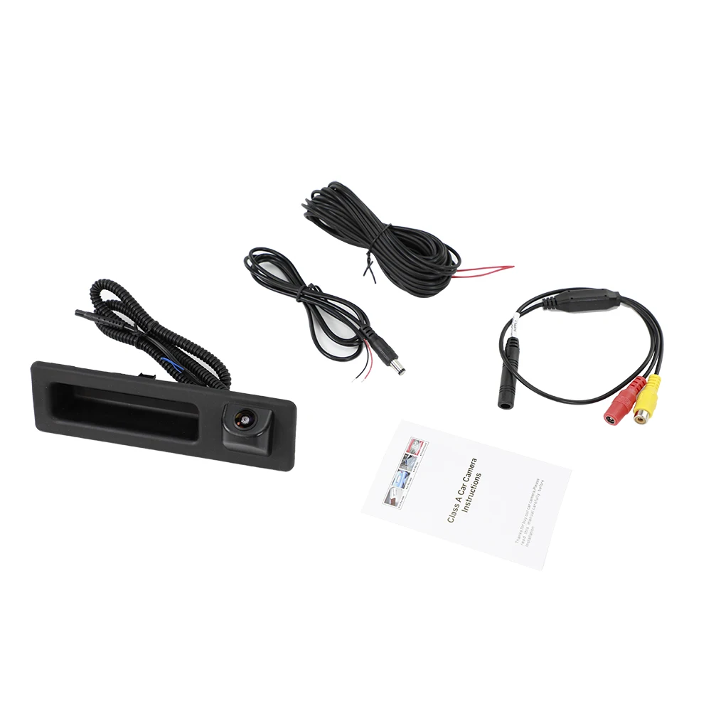 

Fisheye Lens Car Rear View Reverse Backup for BMW 3 Series 5 X3 Series F10 F11 F25 F30 Sony/MCCD Trunk Handle Camera