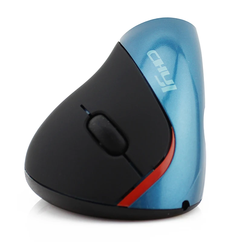 Only Blue Mouse Беспроводная вертикальная перезаряжаемая эргономичная компьютерная мышь Mause, Оптическая USB мышь, портативная компьютерная мышь Mause для ПК, ноутбука, ноутбука - Цвет: Only Blue Mouse