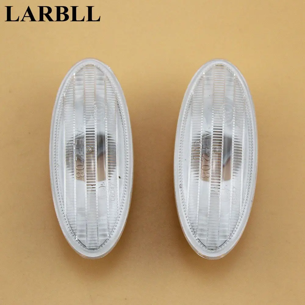 Car Pair Left&Right Turn Signal Lamp Side Marker Light Shell Cover For Nissan Qashqai Navara Amera 26160-89929 2616089929