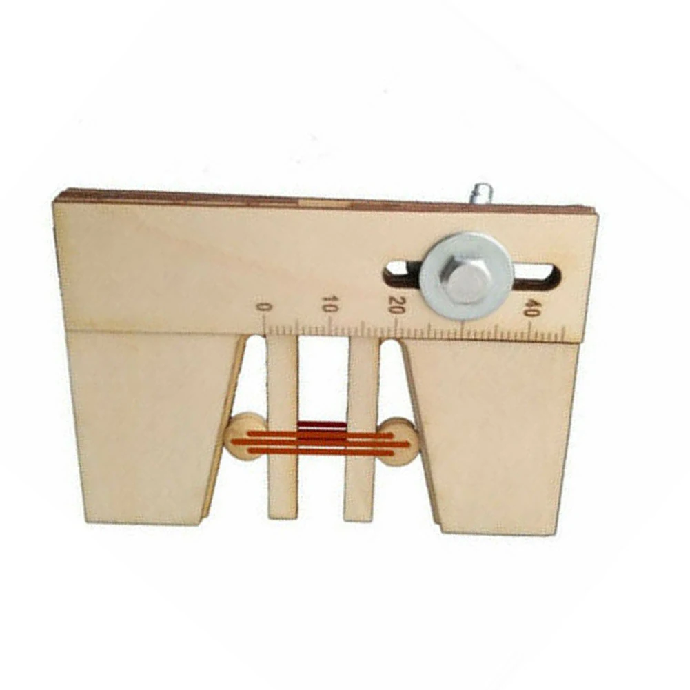 

Practical Wooden Dead Eyes Mooring Tool Auxiliary Accessories Tool for Wood Ship Model Kit Adjustable Hand Mooring Tool