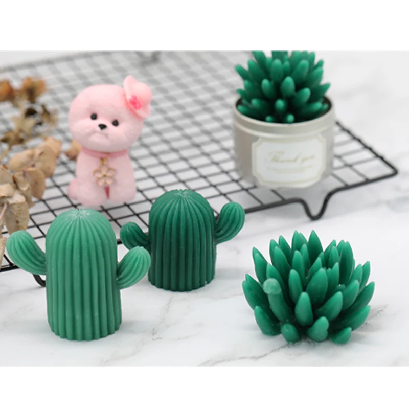 Суккулентная силиконовая форма для свеч формы украшения дома украшение
