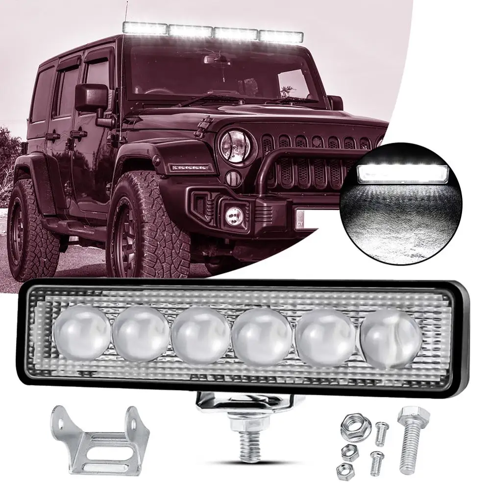 

LED Work Light Bar Driving Lamp Portable LED Flood Lights Outdoor Camping Hiking Emergency Car Repairing Car SUV Boat Bar Truck
