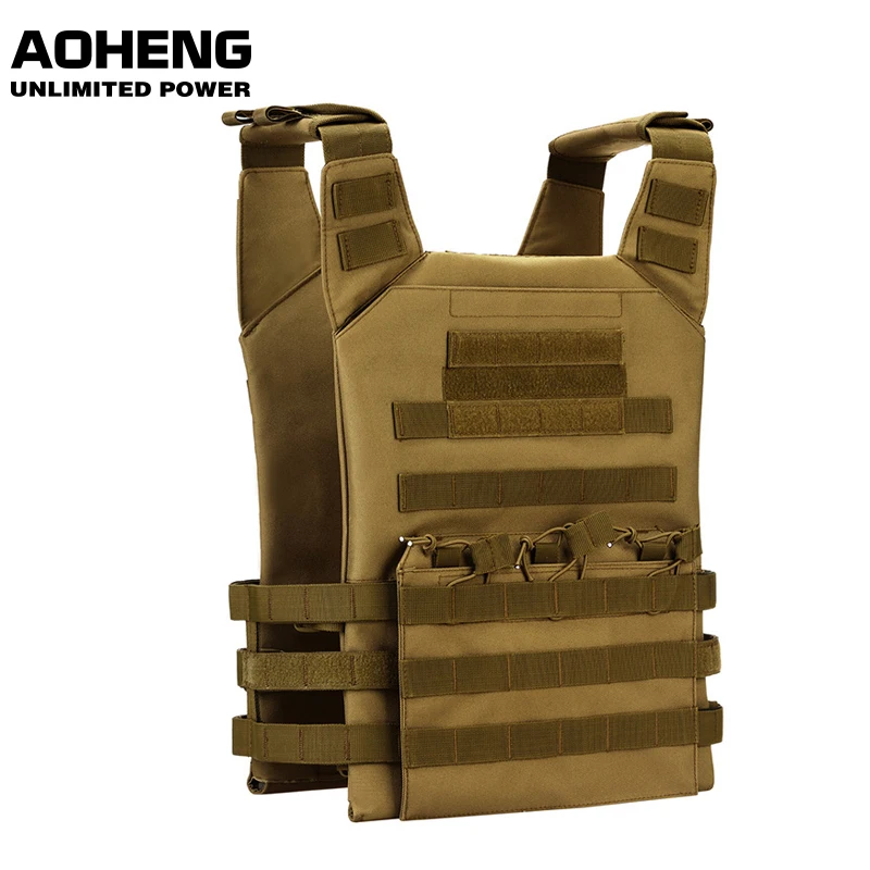 Открытый охотничий тактический жилет военный Molle Plate Carrier журнал страйкбол