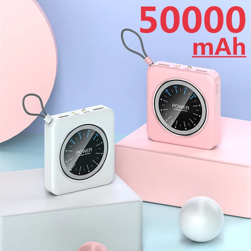 Портативное мини-зарядное устройство на 50000 мА · ч USB-зарядное портативное