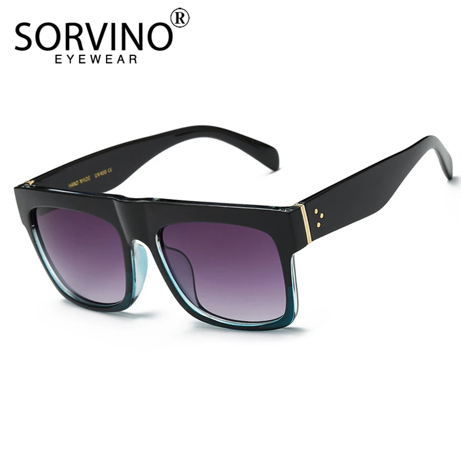 Женские квадратные солнцезащитные очки SORVINO брендовые дизайнерские в стиле