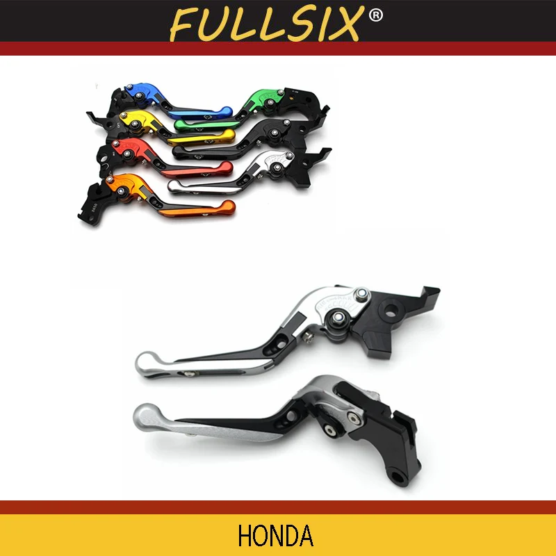 

Motorcycle Adjustable Brake Clutch Levers Folding Extendable for HONDA GROM CBR250R CB190R CBR250 R CB190 R
