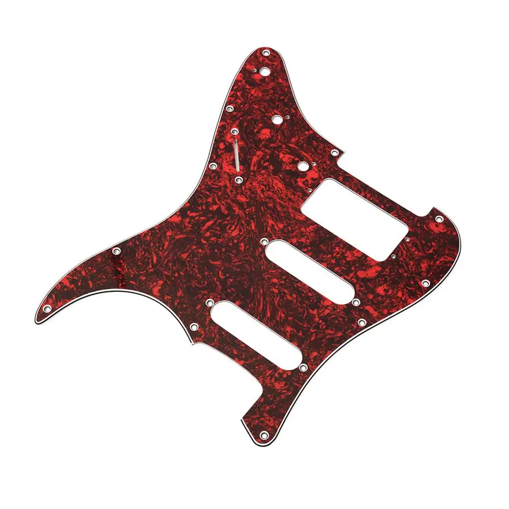 Электрогитара SSH с 3 отверстиями накладки Черепаховые ракушки дизайн для