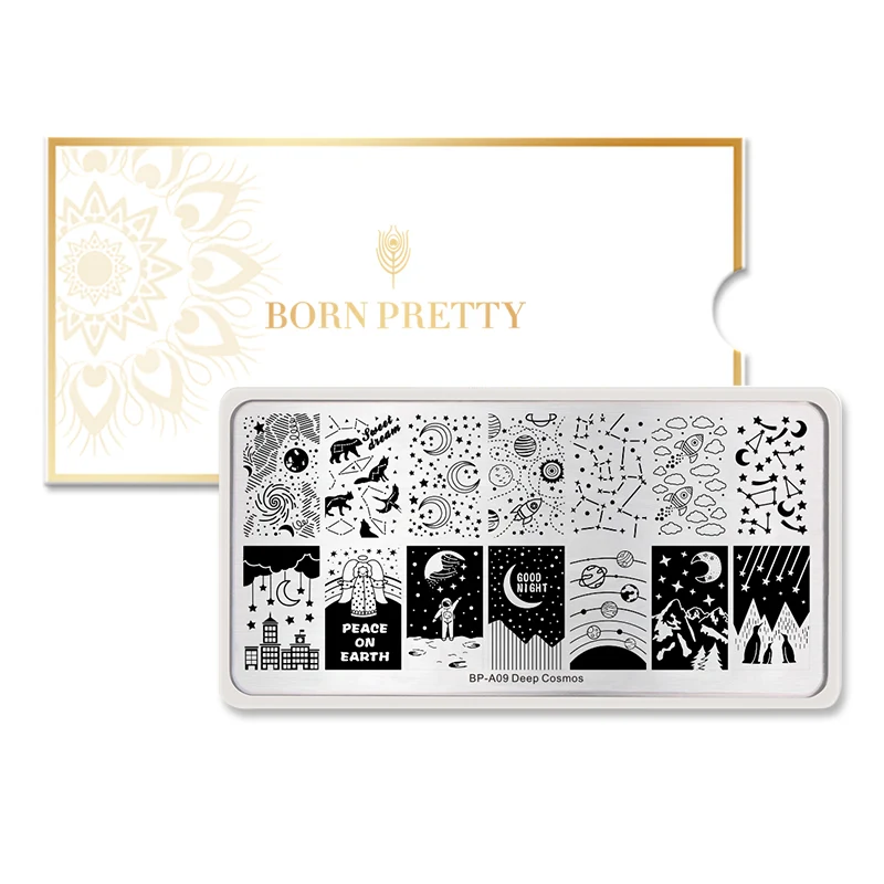 BORN PRETTY ногтей штамповки пластины 12*6 см Животные цветок растения шаблон дизайн ногтей штамп шаблон Лето нержавеющая сталь пластины