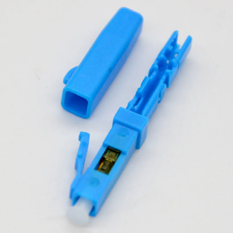 100 шт. Новый LC/UPC Быстрый оптоволоконный разъем LC для холодного сращивания в