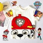 Футболка для мальчиков Щенячий патруль, хлопковая, с коротким рукавом