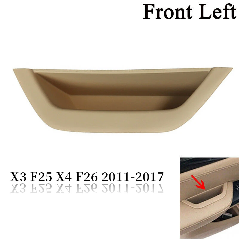 

Car Auto Interior Inner Door Handle Pull Trim Compatible For-Bmw F25 F26 X3 X4 2011-2017, Front Left Side